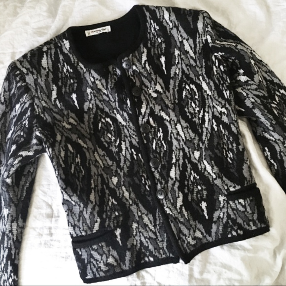 FINAL YSL Rive Gauche Wool Knit Blazer